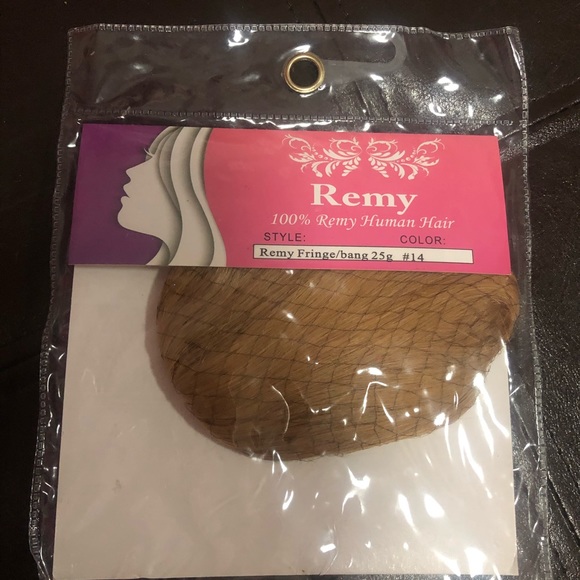 100% Remy Human Hair Bangs - Picture 2 of 5